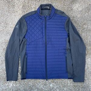 Greyson Navy and Charcoal Puffer Jacket